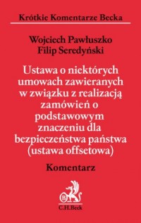 Ustawa o niektórych umowach zawieranych - okładka książki