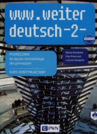 www.weiter deutsch 2. Podręcznik - okładka podręcznika