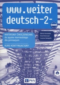 www.weiter-deutsch 2. Materiały - okładka podręcznika