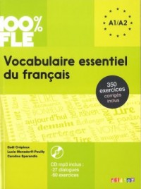 100% FLE Vocabulaire essentiel - okładka podręcznika