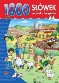 1000 słówek po polsku i po angielsku - okładka podręcznika