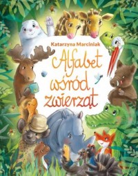 Alfabet wśród zwierząt - okładka książki
