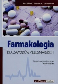 Farmakologia dla zawodów pielęgniarskich - okładka książki