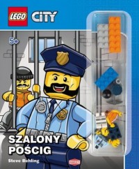 Lego City. Szalony pościg - okładka książki