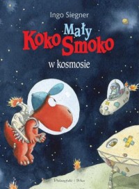 Mały Koko Smoko w kosmosie - okładka książki