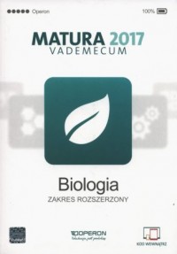 Matura 2017. Vademecum. Biologia. - okładka podręcznika