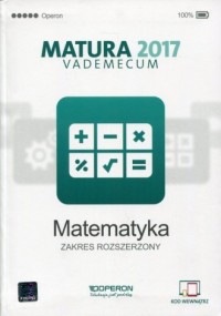 Matura 2017. Vademecum. Matematyka. - okładka podręcznika