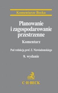 Planowanie i zagospodarowanie przestrzenne. - okładka książki