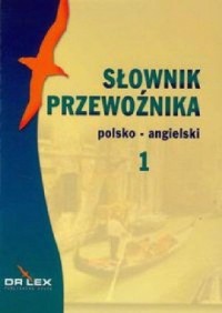 Słownik przewoźnika polsko-angielski, - okładka książki