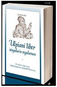Ulpiani liber singularis regularum - okładka książki