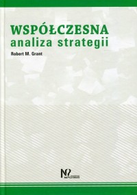 Współczesna analiza strategii - okładka książki