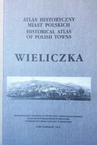 Atlas historyczny miast polskich. - okładka książki