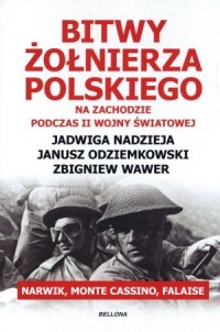 Bitwy żołnierza polskiego na Zachodzie - okładka książki