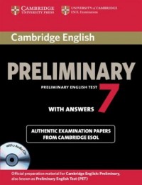 Cambridge English Preliminary 7. - okładka podręcznika