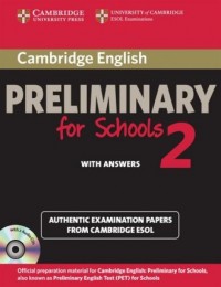 Cambridge English. Preliminary - okładka podręcznika