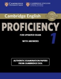 Cambridge English Proficiency 1 - okładka podręcznika