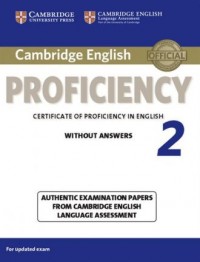 Cambridge English Proficiency 2. - okładka podręcznika