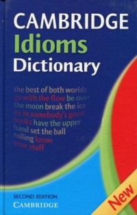 Cambridge Idioms Dictionary - okładka książki