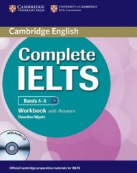 Complete IELTS. Bands 4-5. Workbook - okładka podręcznika