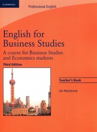 English for Business Studies. Teachers - okładka podręcznika