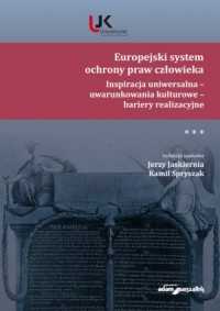 Europejski system ochrony praw - okładka książki