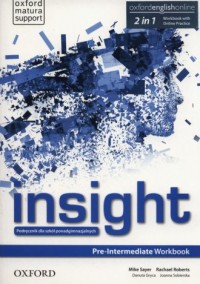Insight. Pre-Intermediate Workbook - okładka podręcznika