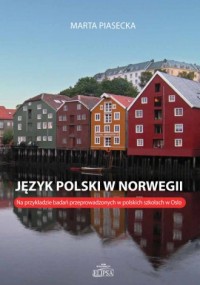 Język polski w Norwegii. Na przykładzie - okładka książki