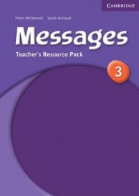 Messages 3. Teachers Resource Pack - okładka podręcznika