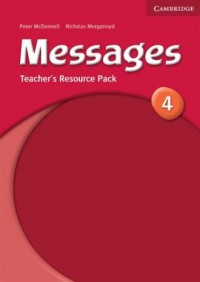 Messages 4. Teachers Resource Pack - okładka podręcznika