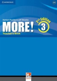 More! 3 Teachers Book - okładka podręcznika