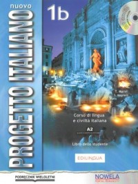 Nuovo Progetto Italiano 1B. Podręcznik - okładka podręcznika
