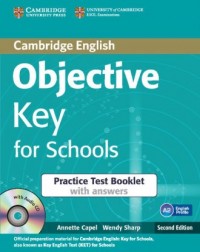 Objective Key for Schools. Practice - okładka podręcznika