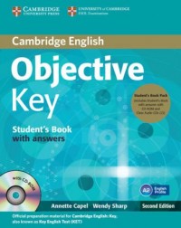 Objective Key. Students Book with - okładka podręcznika