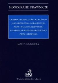 Ochrona bezpieczeństwa państwa - okładka książki