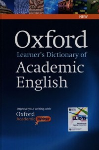 Oxford Learners Dictionary of Academic - okładka książki