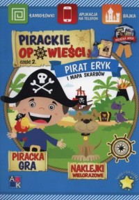 Pirat Eryk i mapa skarbów. Pirackie - okładka książki