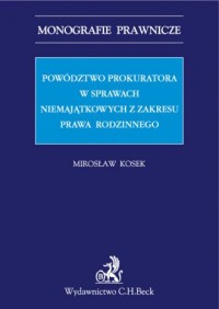 Powództwo prokuratora w sprawach - okładka książki