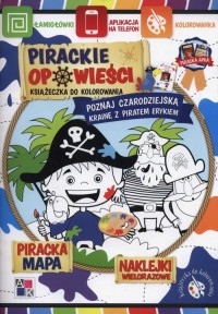 Poznaj czarodziejską krainę z piratem - okładka książki