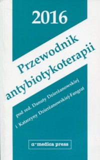 Przewodnik antybiotykoterapii 2016 - okładka książki
