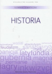 Słownik tematyczny. Historia - okładka książki
