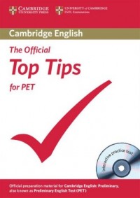 The Official Top Tips for PET (+ - okładka podręcznika