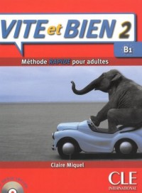 Vite et Bien 2. Podręcznik (+ CD) - okładka podręcznika