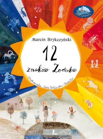 powiększ 12 znaków zodiaku - okładka książki