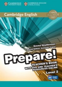Cambridge English. Prepare! 2. - okładka podręcznika