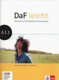 DaF leicht A1.1. Kurs- und Übungsbuch - okładka podręcznika