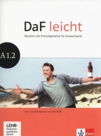 DaF leicht A1.2. Kurs- und Übungsbuch - okładka podręcznika