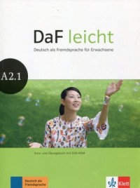 Daf Leicht A2.1. Kurs- und Ubungsbuch - okładka podręcznika