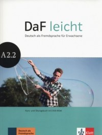 DaF leicht A2.2. Kurs- und Übungsbuch - okładka podręcznika