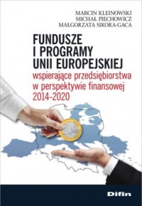 Fundusze i programy Unii Europejskiej - okładka książki