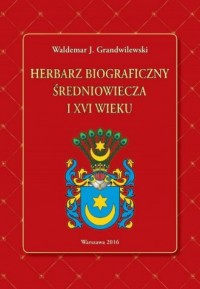 Herbarz biograficzny średniowiecza - okładka książki